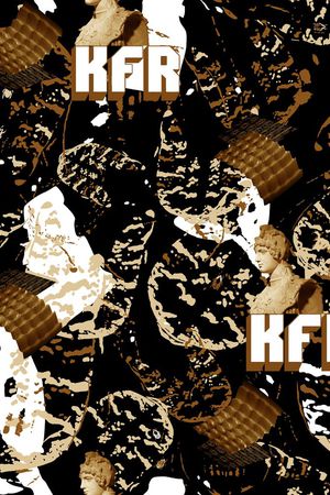 抽象男装图案印花华亿平台图片