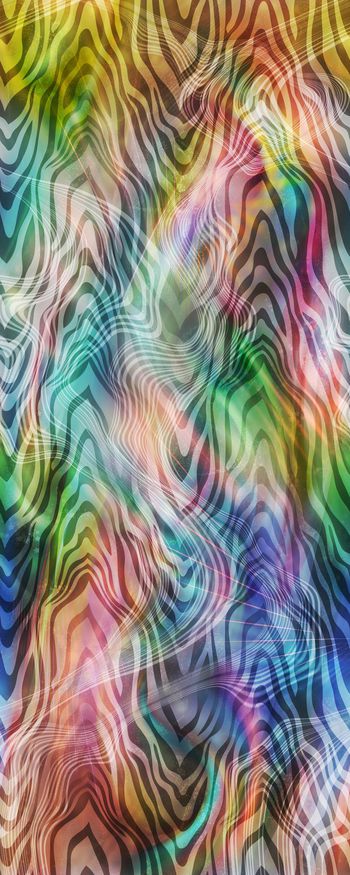 斑马纹印花华亿平台图片