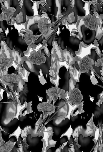 556397-抽象水波纹理花卉男装图案