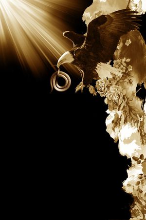 抽象男装图案印花华亿平台图片