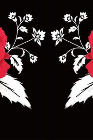 玫瑰印花华亿平台图片