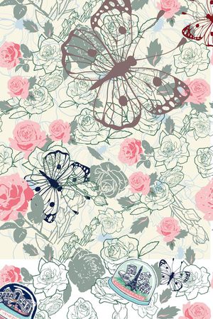 田园风印花华亿平台图片