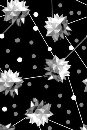 几何印花华亿平台图片