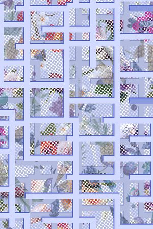 几何印花华亿平台图片