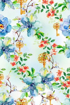 晕染印花华亿平台图片