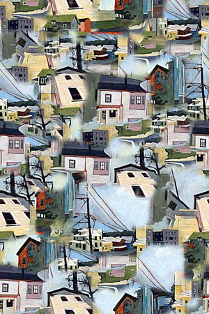 抽象印花华亿平台图片