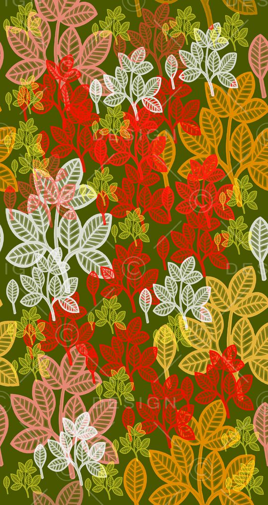 田园风印花华亿平台图片