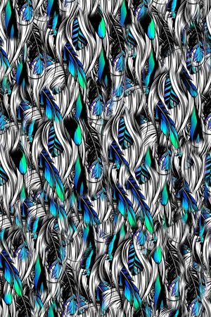 复古印花华亿平台图片