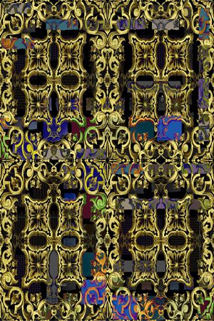 古典印花华亿平台图片