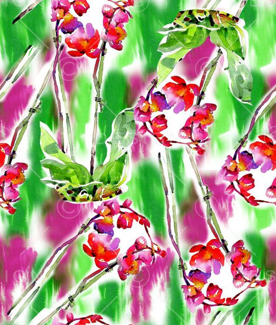 时尚潮流女装印花华亿平台图片