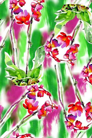 时尚潮流女装印花华亿平台图片