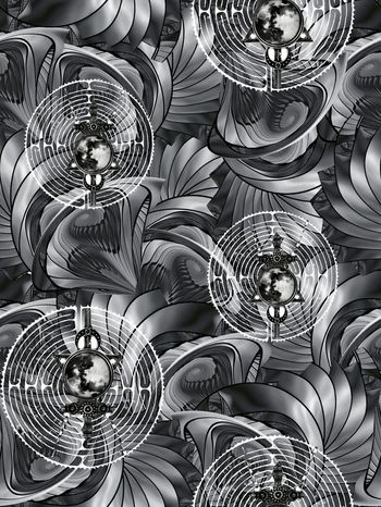 557103-抽象几何纹理拼块珠宝宝石男装图案