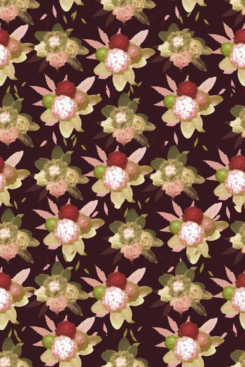 557116-时尚花卉组合