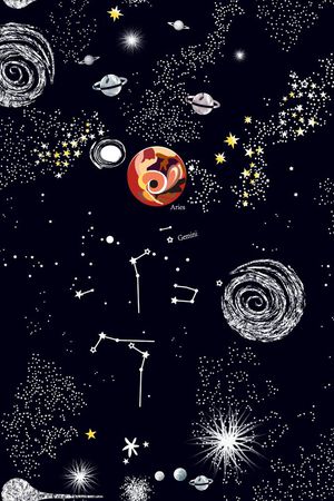 宇宙星空印花华亿平台图片