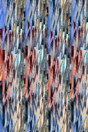 抽象印花华亿平台图片