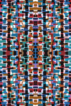 抽象印花华亿平台图片