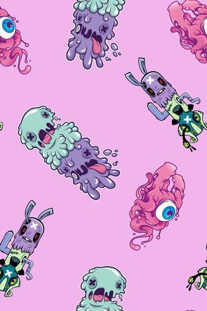 怪异风格印花华亿平台图片