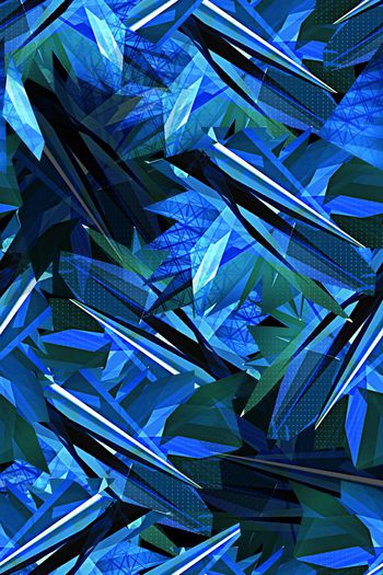 557260-抽象金属碎片纹理男装图案