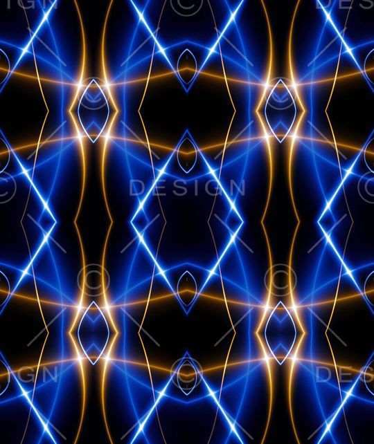 抽象男装图案印花华亿平台图片