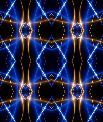 557432-抽象科技元素格子男装图案