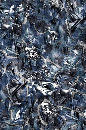 笔触机理乱麻印花华亿平台图片