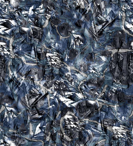 笔触机理乱麻印花华亿平台图片