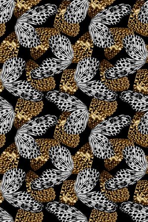 抽象男装图案印花华亿平台图片