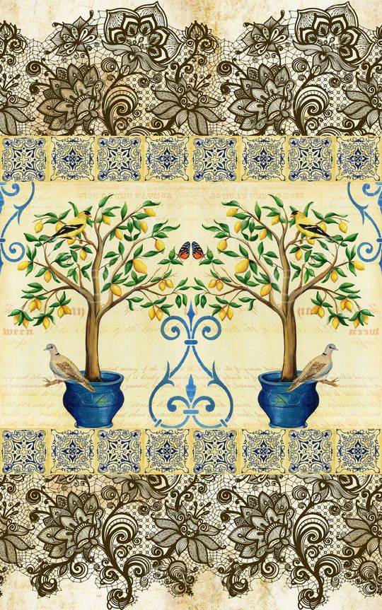 欧式印花华亿平台图片