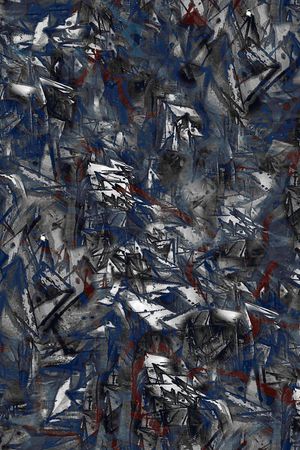 笔触机理乱麻印花华亿平台图片