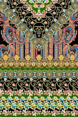 民族风印花华亿平台图片