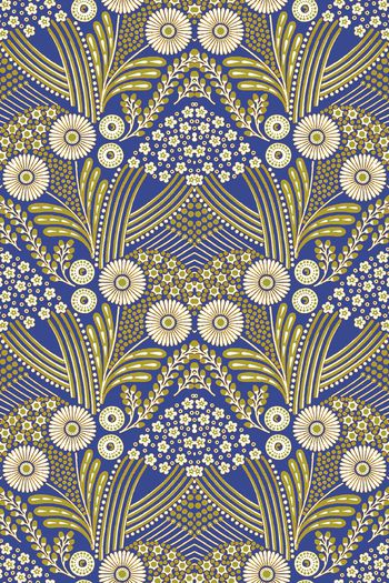 557660-复古 民族风  花卉 服装 家纺 