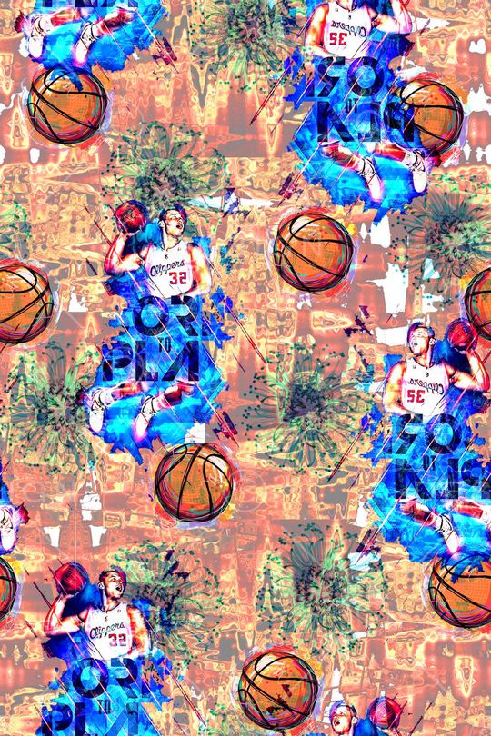 篮球印花华亿平台图片