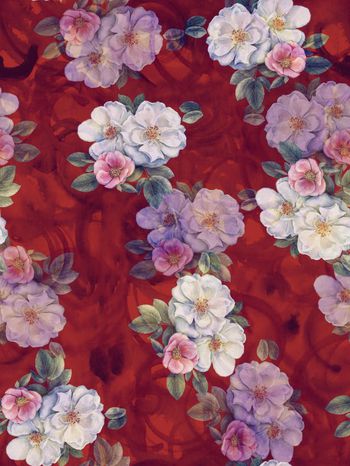 557690-中国风手绘水彩花卉