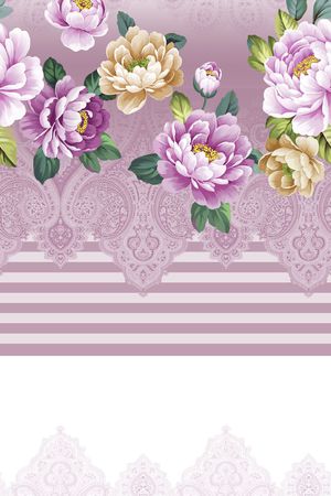 素雅印花华亿平台图片