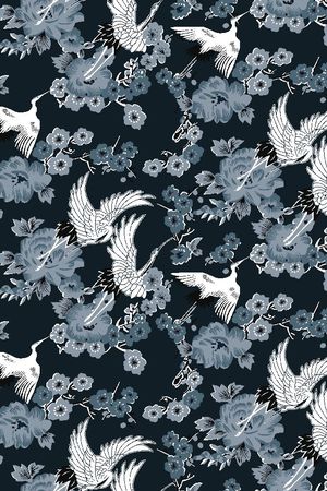 中国风印花华亿平台图片