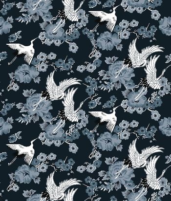 557779-中国风梅花花卉仙鹤