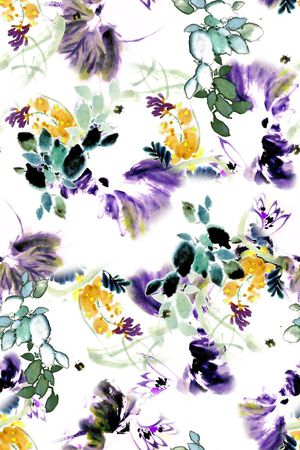 复古印花华亿平台图片