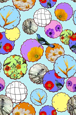 纯色底印花华亿平台图片