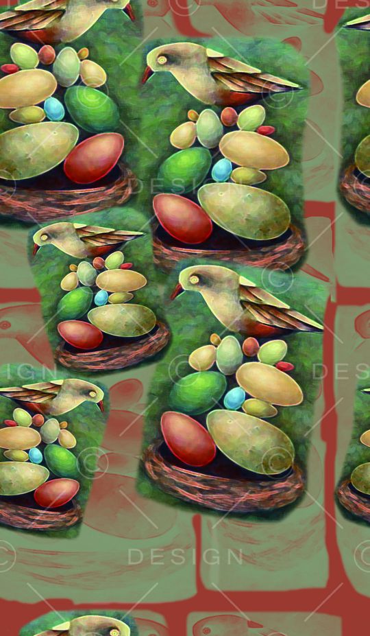 鸟巢意向印花华亿平台图片