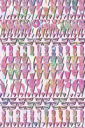 几何印花华亿平台图片