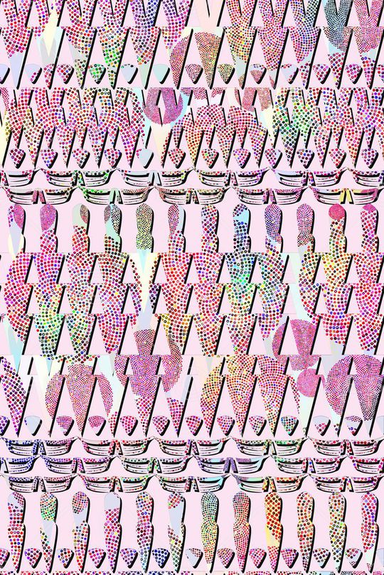 几何印花华亿平台图片