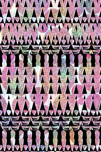 557866-泳装华亿平台 几何华亿平台  肌理混合 迷