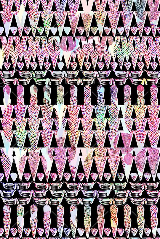 几何印花华亿平台图片