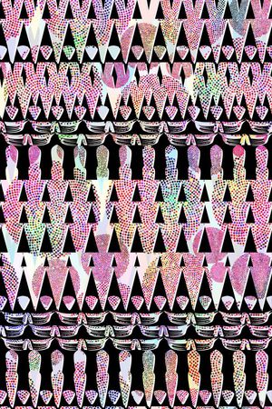 几何印花华亿平台图片