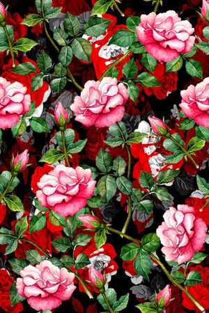 长裙印花华亿平台图片