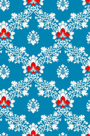 欧式古典花印花华亿平台图片