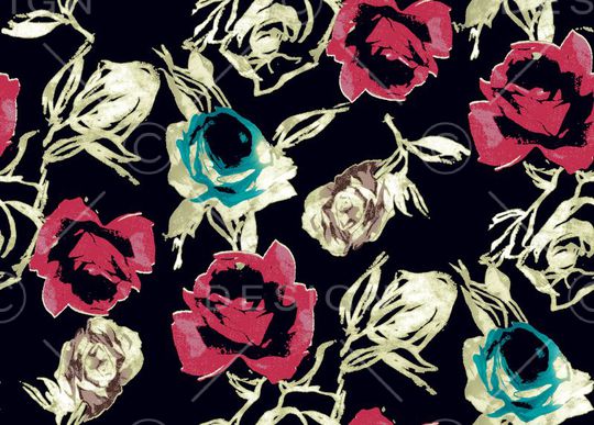 抽象印花华亿平台图片