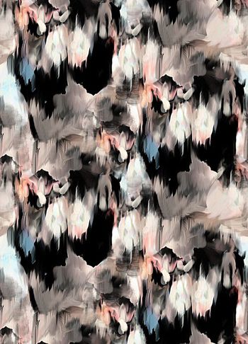 558024-抽象手绘水彩笔刷纹理男装图案