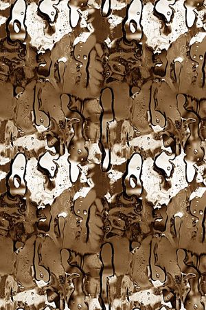 抽象男装图案印花华亿平台图片