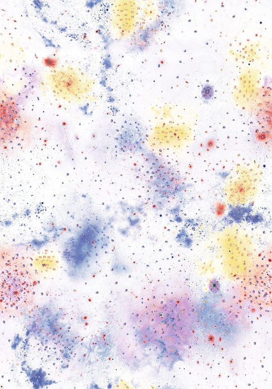 抽象印花华亿平台图片